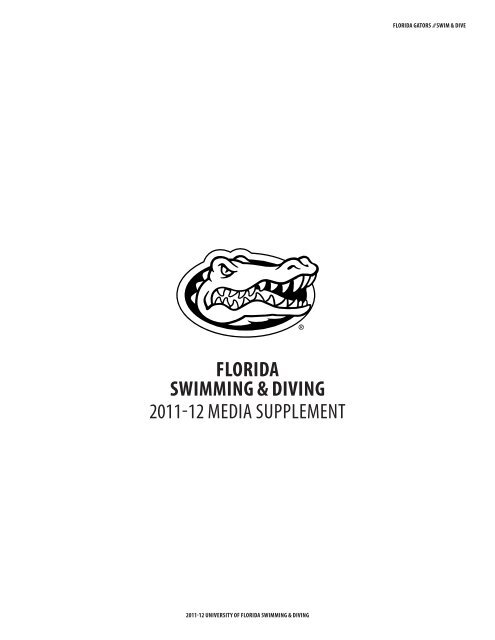 FLORIDA SWIMMING & DIVING 2011-12 MEDIA  - GatorZone.com