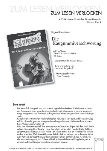 zum lesen verlocken