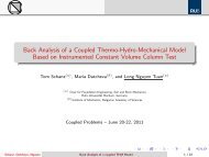 Back Analysis of a Coupled Thermo-Hydro-Mechanical Model ...