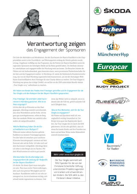 Bayern Rundfahrt - Magazin