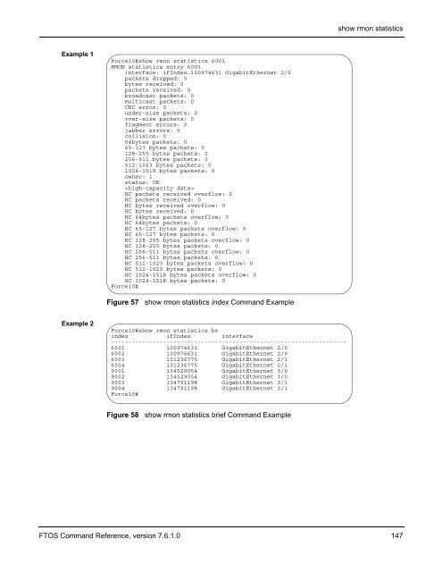 FTOS Command Reference for the S-Series - Force10 Networks