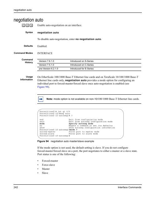 FTOS Command Reference for the S-Series - Force10 Networks