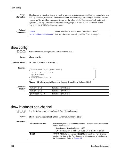 FTOS Command Reference for the S-Series - Force10 Networks