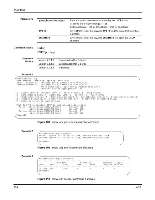 FTOS Command Reference for the S-Series - Force10 Networks