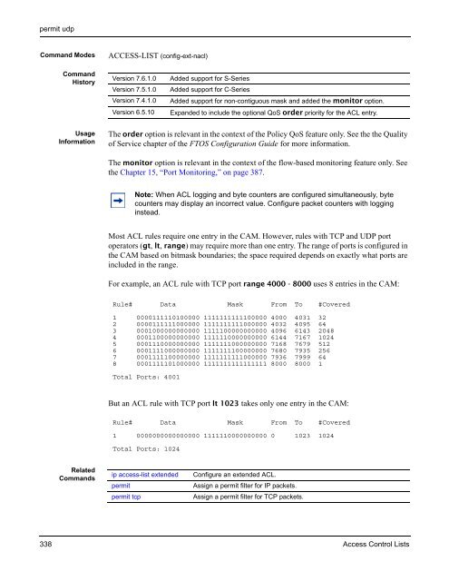 FTOS Command Reference for the S-Series - Force10 Networks