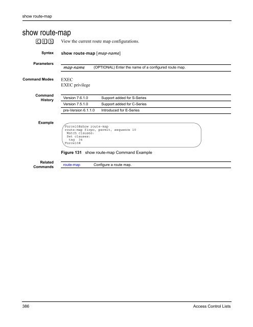 FTOS Command Reference for the S-Series - Force10 Networks