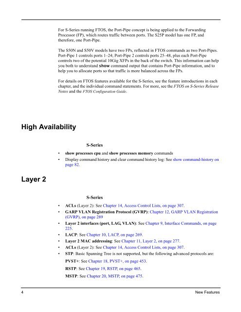 FTOS Command Reference for the S-Series - Force10 Networks