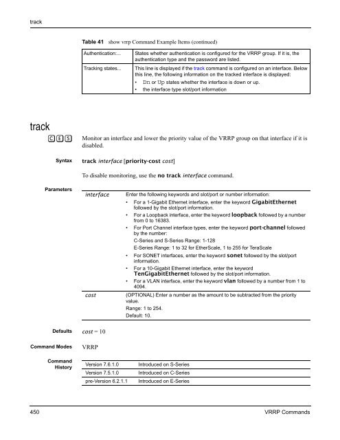 FTOS Command Reference for the S-Series - Force10 Networks