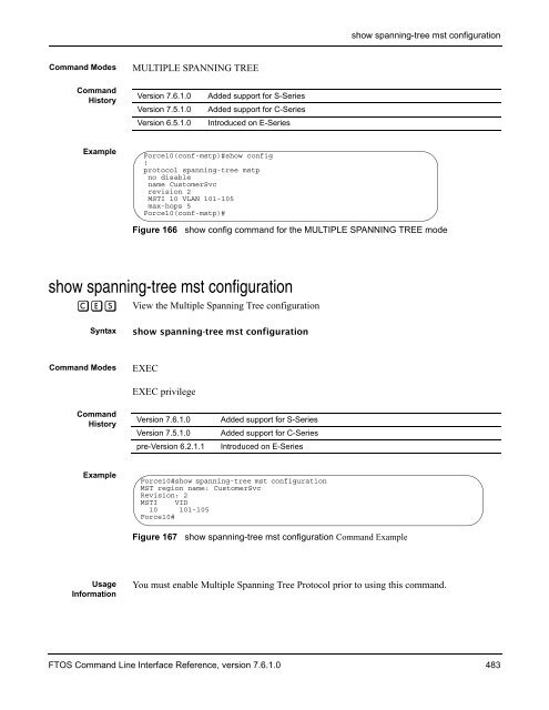 FTOS Command Reference for the S-Series - Force10 Networks