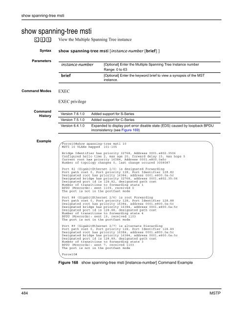 FTOS Command Reference for the S-Series - Force10 Networks