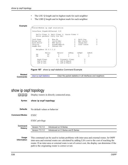 FTOS Command Reference for the S-Series - Force10 Networks