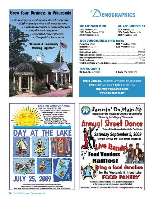 2009 Wauconda Community Guide - Pioneer Press Communities ...