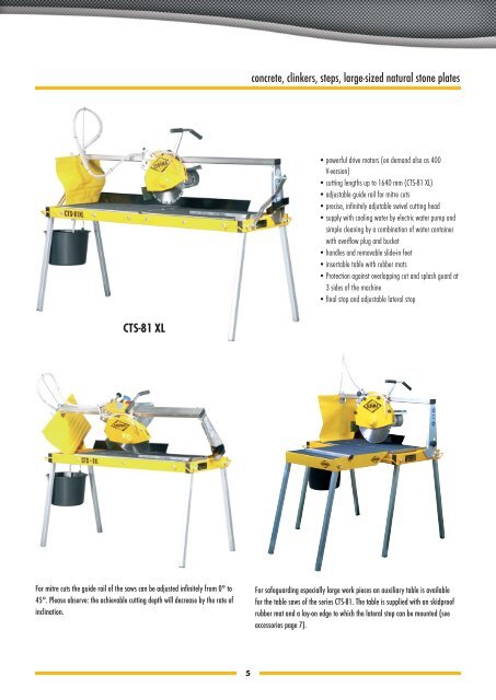 Table saws