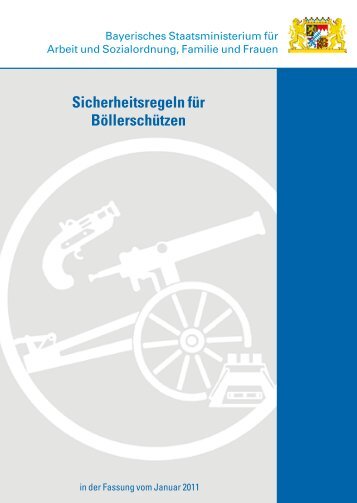 Sicherheitsregeln für Böllerschützen - BSSB