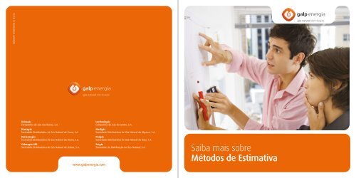 Métodos de Estimativa Download pdf, 178KB - Galp Energia