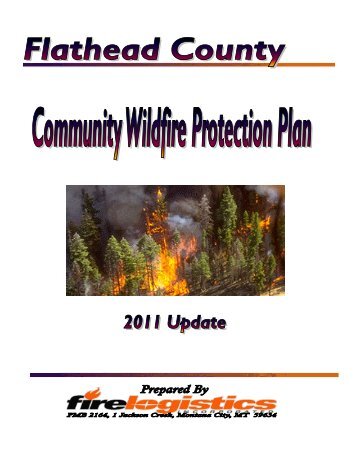 Community Wildfire Protection Plan - Flathead County, Montana