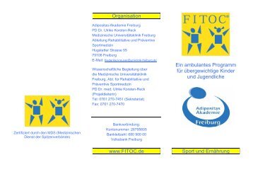 Info-Flyer - Fitoc