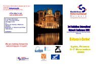 We are looking forward to welcoming you in Lyon! - Guidelines ...