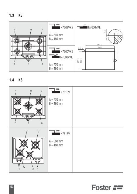 Instruction manual - Foster S.p.A.