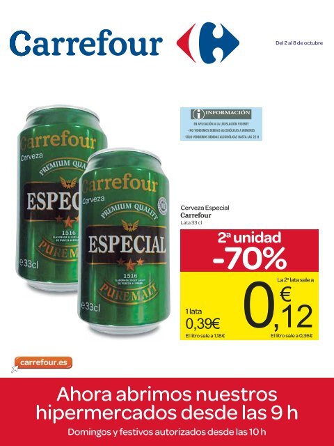 2a unidad -70% - Carrefour