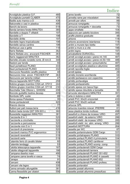 Catalogo Ferrofil 18/10/2013