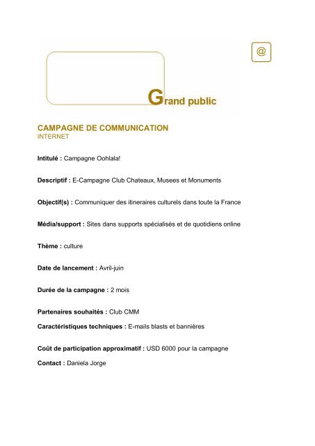 campagne communication - Maison de la France