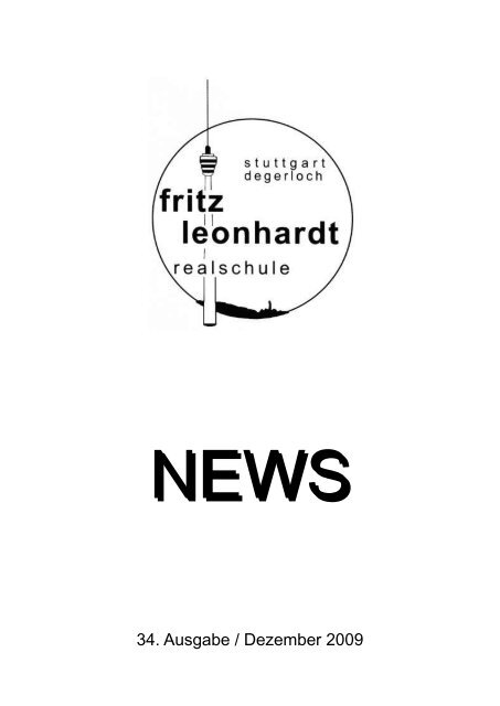 34. Ausgabe / Dezember 2009 - Fritz-Leonhardt-Realschule