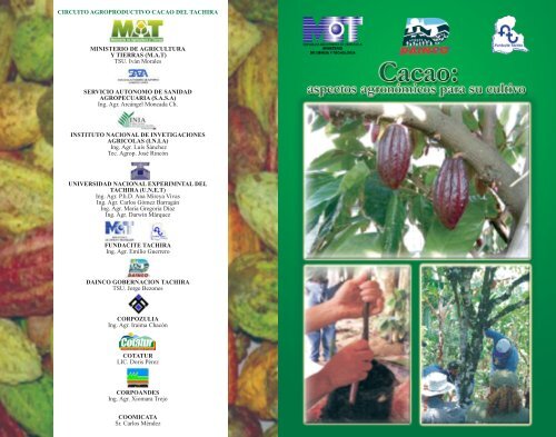 Aspectos agronomicos para el cultivo de cacao