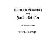 Fraktur-Scri#en