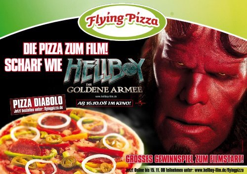 DIE PIZZA ZUM FILM! - Flying Pizza