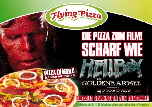 DIE PIZZA ZUM FILM! - Flying Pizza