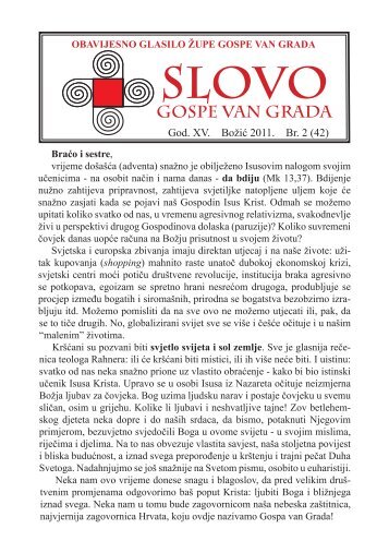 slovo gospe van grada