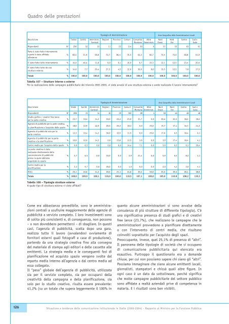 Situazione e tendenze della comunicazione istituzionale in Italia