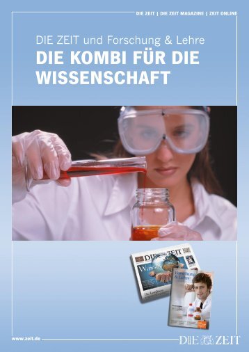 DIE KOMBI FÜR DIE WISSENSCHAFT - Forschung & Lehre