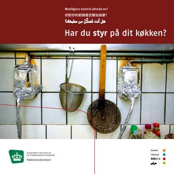 Har du styr på dit køkken? - Fødevarestyrelsen