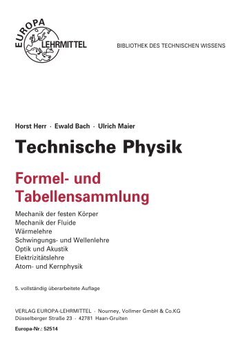 Leseprobe / Inhaltsverzeichnis - fs fachbuch