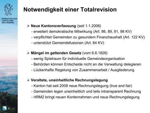 Gemeindegesetz - Gemeindeamt - Kanton Zürich