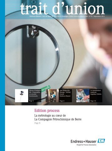 Voir cette édition (PDF 2,85 MB) - Endress+Hauser