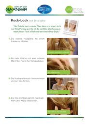 Download: Anleitung Rock-Look als pdf - Garnier