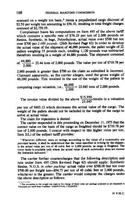 Full Volume 19 - Federal Maritime Commission