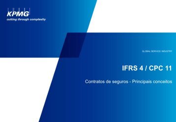 IFRS 4 / CPC 11