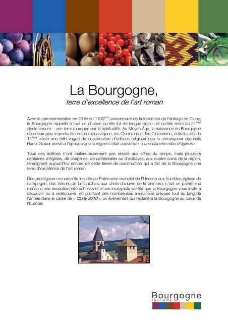 La Bourgogne, - Maison de la France