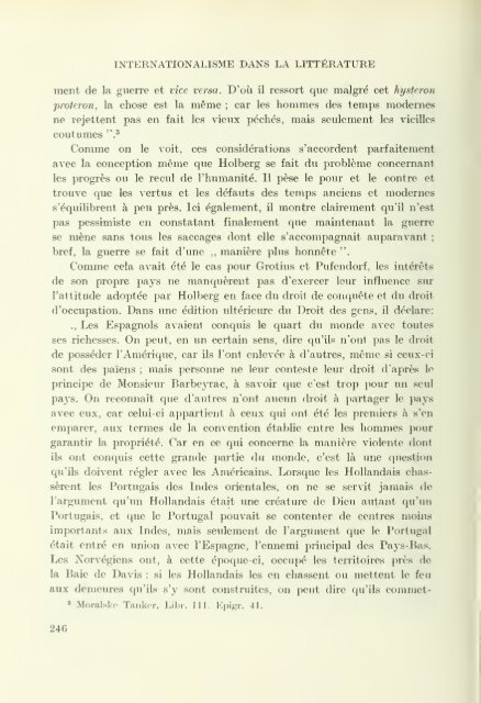 Histoire de l'internationalisme