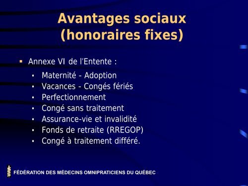 Facturation selon les modes des honoraires fixes et du tarif horaire