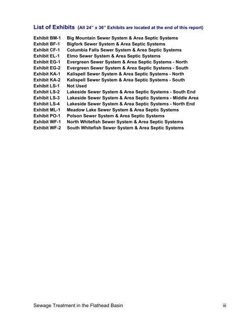 Final Report - Flathead County, Montana