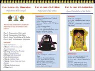 Prana Pratishta event Lord Venkateswara & Lord Shiva