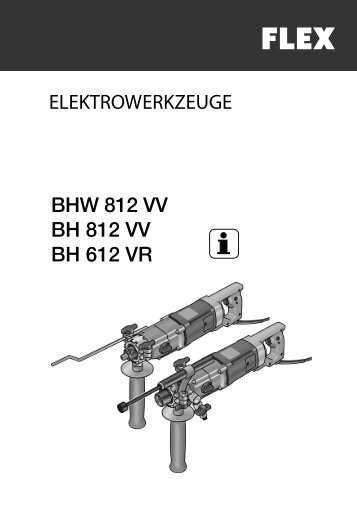 BHW 812 VV BH 812 VV BH 612 VR - FLEX