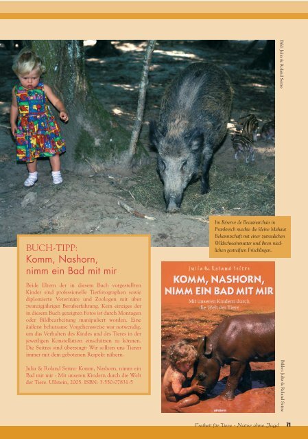 pdf-download Teil 2 - Magazin Freiheit für Tiere