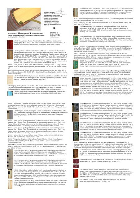 Bibliophilie Ch Bibliophil Ch Bibliophilie Info Kataloge