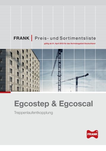 Egcostep & Egcoscal - Max Frank GmbH & Co. KG